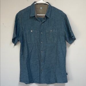 Kuhl Skorpio short sleeve linen blend